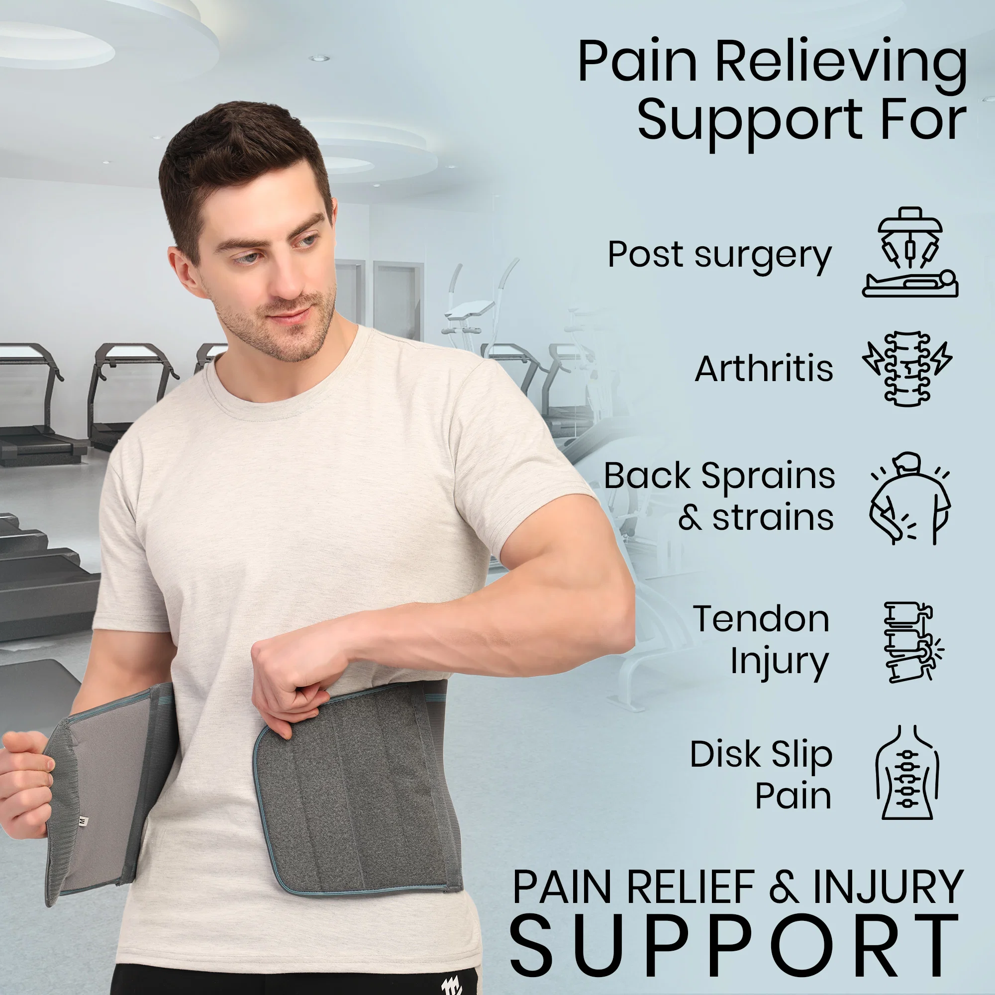 Highzone Abdominal Belt – Post-Surgery & Postpartum Support for Men & Women - Image 4