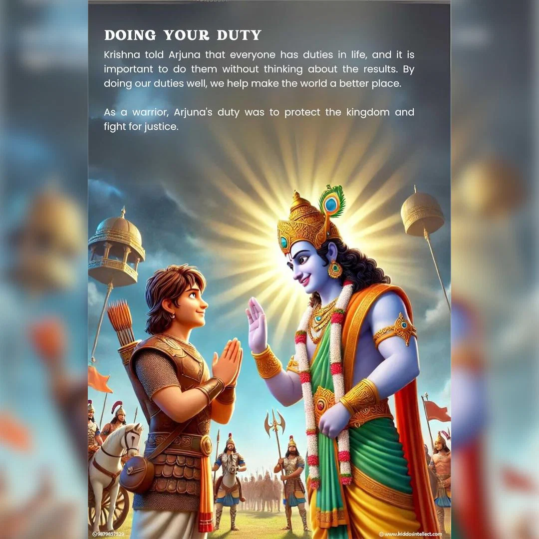 Bhagavad Gita Handbook for Kids - English - Image 7