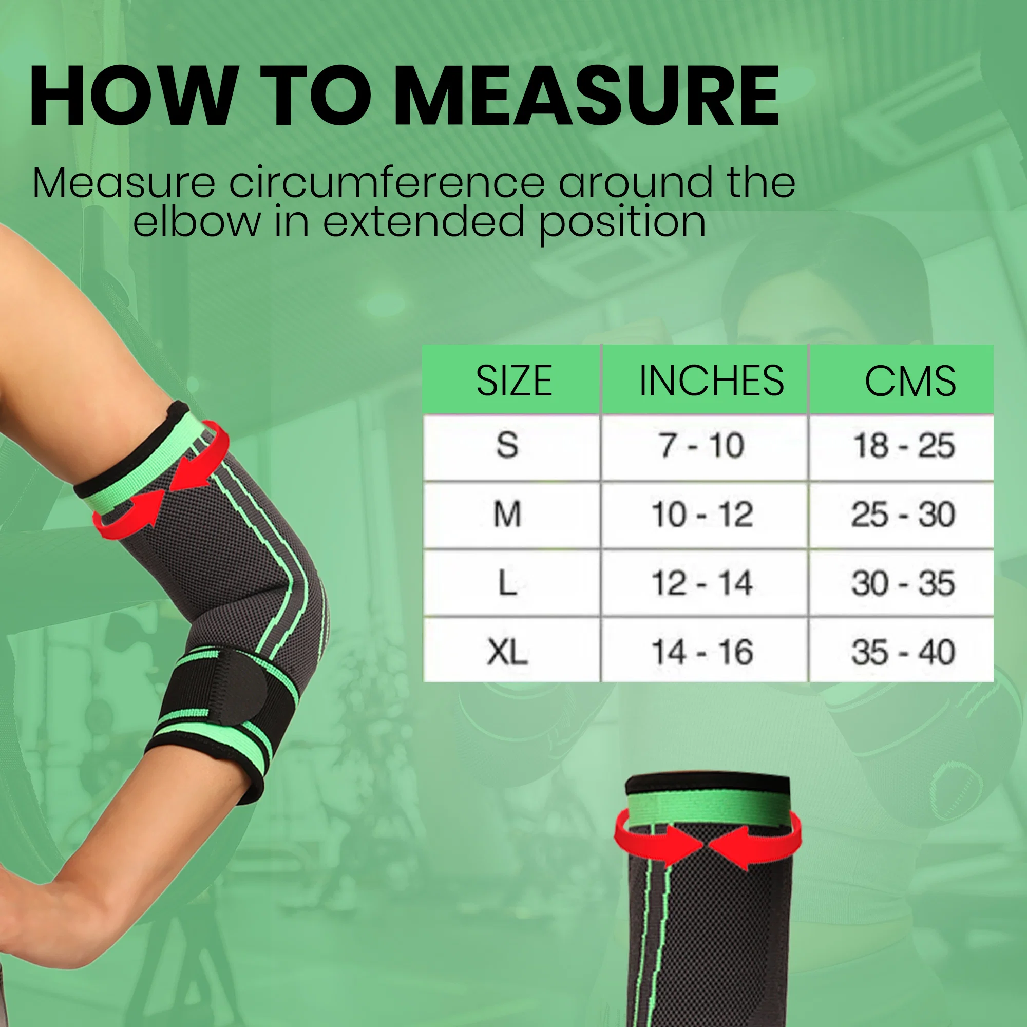 Highzone FlexiSupport Elbow Compression Sleeve - Image 10